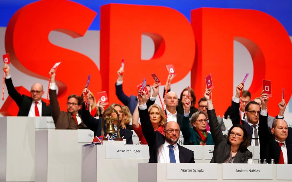 Kriza Socijaldemokratske partije Nemačke