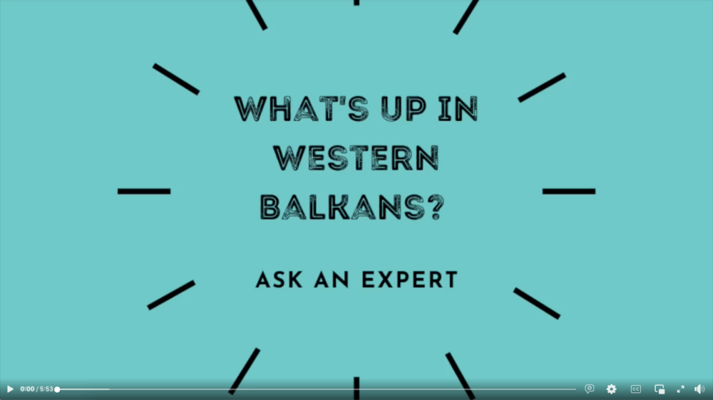 Pogledajte: Šta ima na Zapadnom Balkanu? Pitajte stručnjaka.