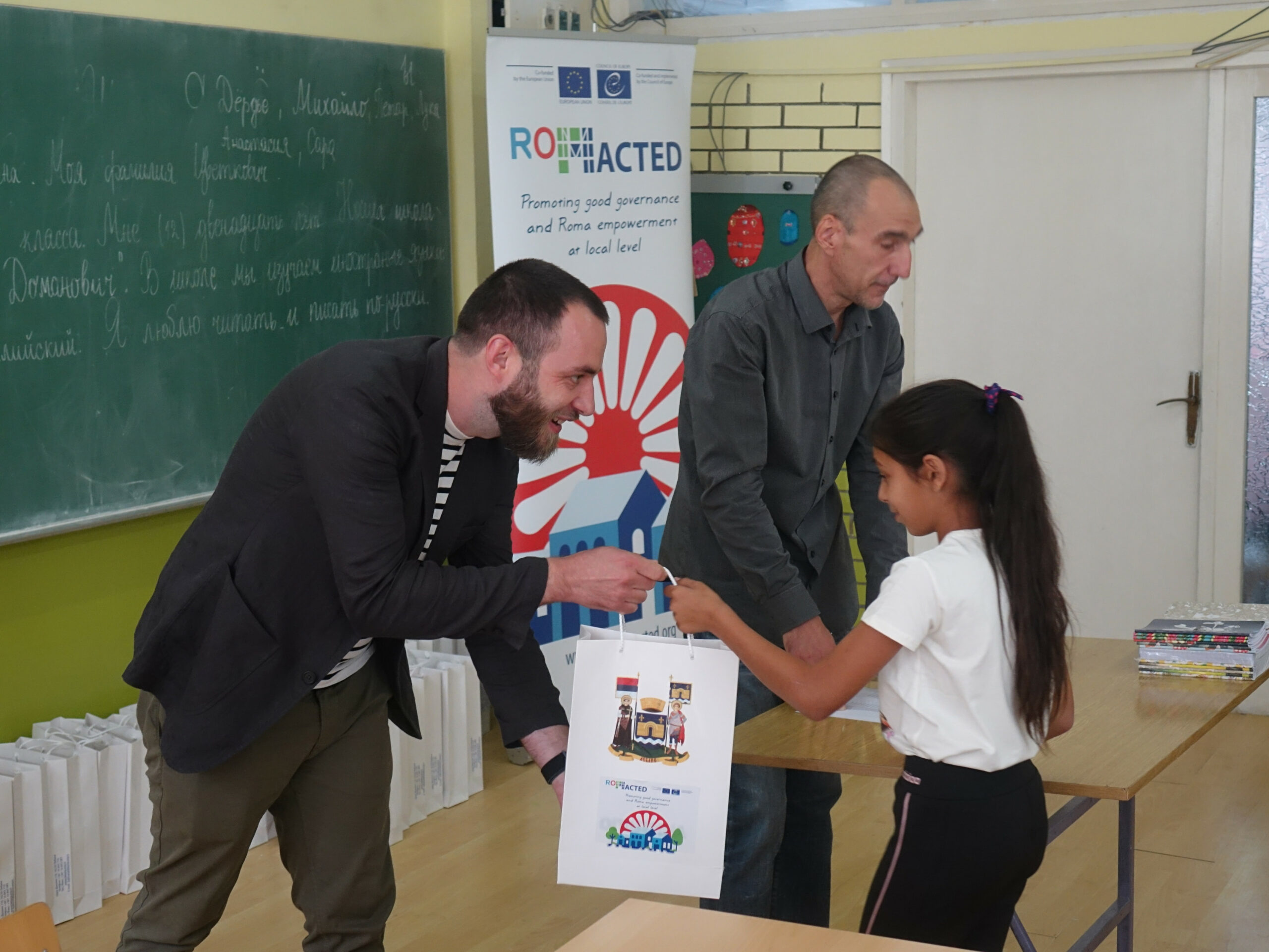 Podrška za romske učenice i učenike u opštini Lebane